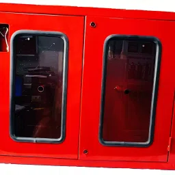 Stop Fire Red Double Door Hose Box Hose Box 7.5 kg-image-8