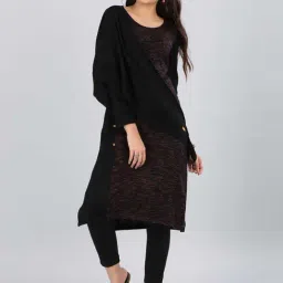 Aurelia Black Plain Stole-picture-38