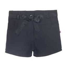 Nino Bambino Kids Black Organic Cotton Shorts-image-22