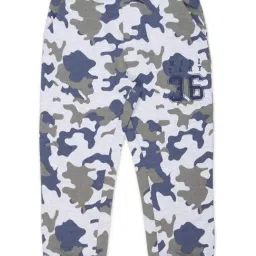 Plum Tree Kids Olive Camouflage Joggers-image-97