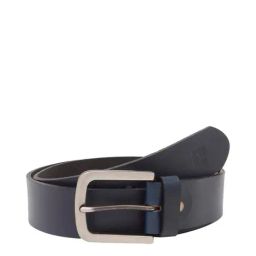 Spykar Navy Blue Solid Waist Belt for Men-image-8