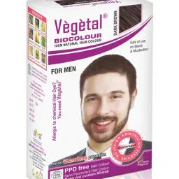 Vegetal Hair Bio Color Dark Brown - 25 gm-37