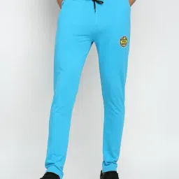 Fitz Blue Slim Fit Trackpants-25