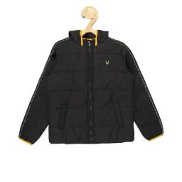 Allen Solly Kids Black Quilted Full Sleeves Jacket-image-45
