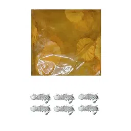 AK 1.83 x 1.52 m (6x5 Feet) Warm White Shimmer Net Curtain String Light for Decoration, YELLOWCUR-14