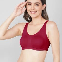 Jockey Red Cotton Sports Bra-picture-39