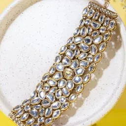 Anouk Gold-Plated Kundan-Studded Jewellery Set-29