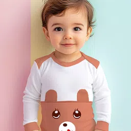 Kidbea Infants Pure Organic Cotton Rompers-picture-41