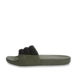 Neemans Men's Olive Slides image 2