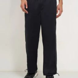 Ajile By Pantaloons Black Loose Fit Trackpants-image-92