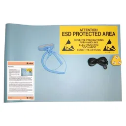 MULTICOMP PRO ESD Kits KIT, ESD WORKSTATION, BLUE, 0.6X1.2MM, 069-0002-picture-45