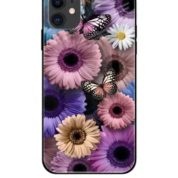 QRIOH Floral Printed iPhone 12 Back Case Mobile Accessories-picture-42