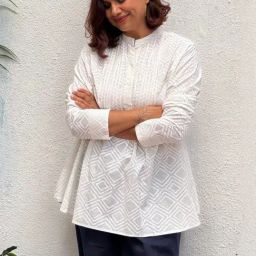 Chidiyaa Piyali Block Printed Cotton Kurta-picture-15