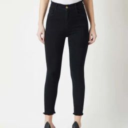 Miss Chase Black Plain Jeans-picture-15
