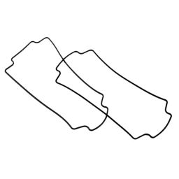 Hammond Gasket 160 x89 mm Silicone for 1554 & 1555 J, J2 & K2 Enclosures, K, 2539543-image-47