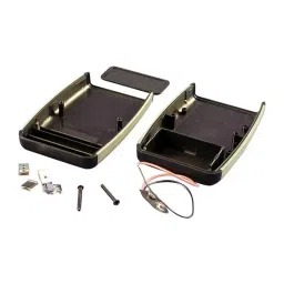 HAMMOND Plastic Enclosures ENCLOSURE, HANDHELD, ABS, BLK/GREY, 1553CBKBAT-image-20