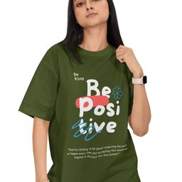 Reifica Typography Printed Pure Cotton Oversized T-shirt-image-9