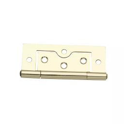 Screw Tight 76.2 mm (3 Inch) Iron Antique Brass Finish Flush Hinges S170705EB-5 ( Pack of 5)-image-81