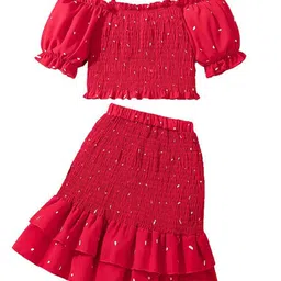 StyleCast x Revolte Girls Top with Skirt-image-89