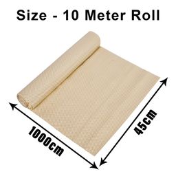 Kuber Industries Gold-Toned Set of 1 Regular Shelf Liner Organisers image 5