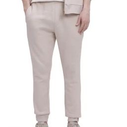 Rare Rabbit Off White Regular Fit Solid Trackpants-picture-44