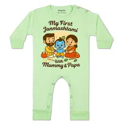 arvesa My First Janmashtami Printed Baby Rompers-picture-28