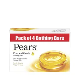 Pears Pack of 4 Pure & Gentle Bathing Bars-53