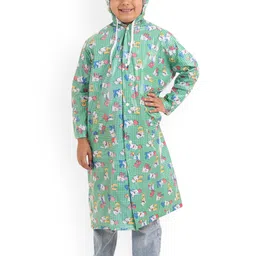 REXBURG Kids Printed Water-Proof Rain Jacket-image-55
