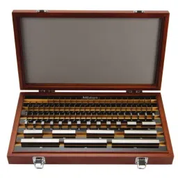 Mitutoyo 87 Pcs. Slip Gauge Set 516-947R-10-33