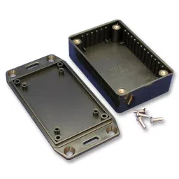 HAMMOND Plastic Enclosures ENCLOSURE, ABS, BLACK, 100X50X21MM, 1591ASFLBK-image-31