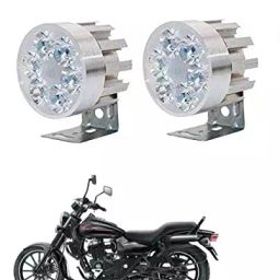 Cartronics Round 6 LED Motorcycle Light Bike Fog Lamp for Bajaj Avenger 150-26