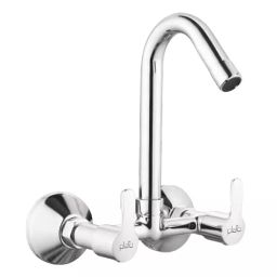 PLATO NEW AVOKA Series Sink Mixer Wall Mount Silver, AMC 011-picture-13