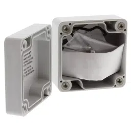 HAMMOND Plastic Enclosures ENCLOSURE, POLYCARBONATE, 1554B2GY-image-84
