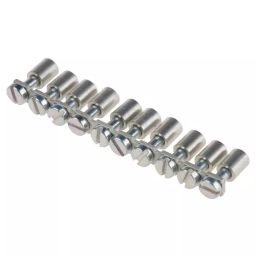 RS PRO Jumper Bar for Use with DIN Rail Terminal Blocks, 501792-33