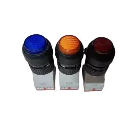 CZ-Atex Indicator Lamp Red, Blue and Yellow Set for Panel Mounting, CZ0202-701-14