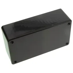 HAMMOND Plastic Enclosures BOX, ABS, BLACK, 120X65X40MM, 1591CSBK-image-81
