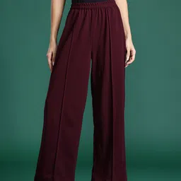 dressberry bizwear DressBerry Women High-Rise Pleated Trousers-picture-3