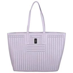 Giordano Refresh Purple Perforated Medium Tote Handbag-image-63