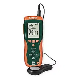 Extech Light Meter Data Logging NIST-5