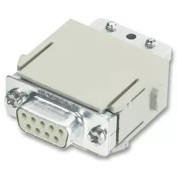 Harting Heavy Duty Connector Inserts / Modules MODULE, D SUB, FEMALE, 09 14 009 3101-63