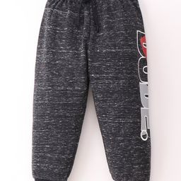 Teddy Looper Full Length Lounge Pant - Black (Print May Vary)-17