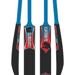 Cloverbyte Junior Black 5 No. Size PVC Plastic Bat - Black-1