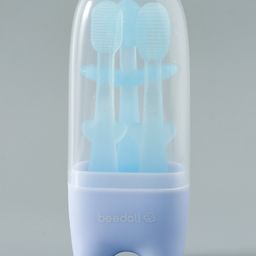 fab n funky Baby Training Toothbrush Pack of 3 - Blue-picture-30