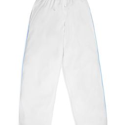 My Milestones Cotton Knit Side Taped Pant - White-image-49