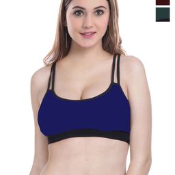 Samvar Multi Cotton Non-Wired Non Padded Minimizer Bra-picture-37