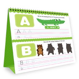hellofriend books Hello Friend Books Wipe and Clean Activity Flip Chart: Alphabets ABC - Learn and Write Alphabets with Activity Calendar and Wipe and Clean Pen image 3