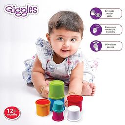 Funskool Giggles Stacking Drums (Color May Vary) image 4