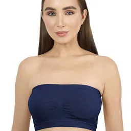 Moda Rapido Full Coverage Lightly Padded Seamless Cotton Tube Bra-10