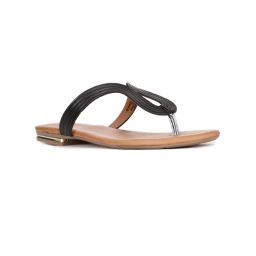 Bata Black Women Slip-On Flats-picture-3