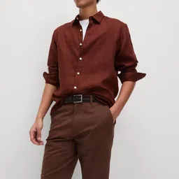 Marks & Spencer Men Mid-Rise Chino Shorts-image-64